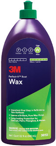 3M 36113 3M BOAT WAX QUART
