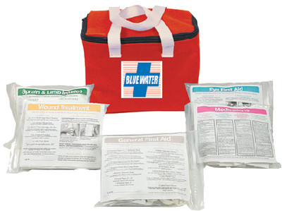 ORION SAFETY PRODUCTS 841 BLU WATER FIRST AID KT NYL BAG
