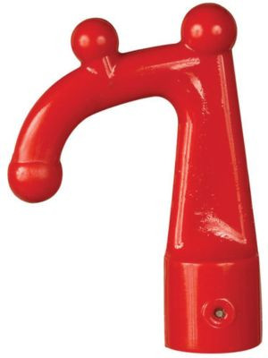 BECKSON MARINE HMR REPLACEMENT BOAT HOOK RED