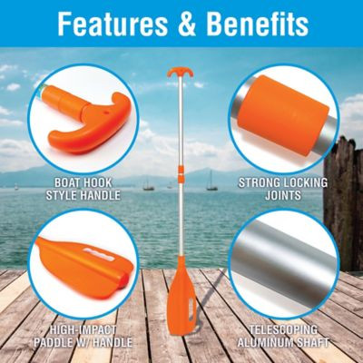 SEACHOICE 71080 LARGE TELESCOPING PADDLE