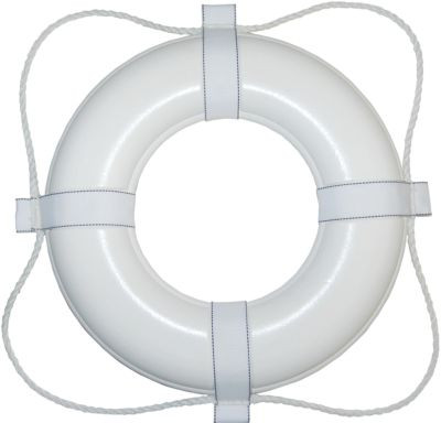 TAYLOR 2020122284 24IN WHITE FOAM RING BUOY