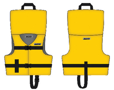 BODY GLOVE VESTS 86500 BLK/YEL VEST INFANT