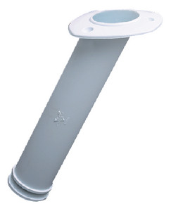 SEACHOICE 89250 ROD HOLDER-FLUSH-WHT NYLN-BUL