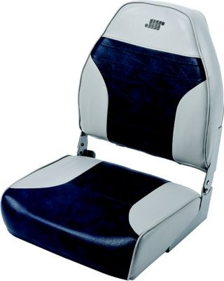 WISE SEATING 8WD588PLS-660 HIGH BACK SEAT GREY/NAVY