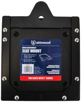 ATTWOOD MARINE 11603D1 QUICK DISCONNECT SEAT MOUNT 7"