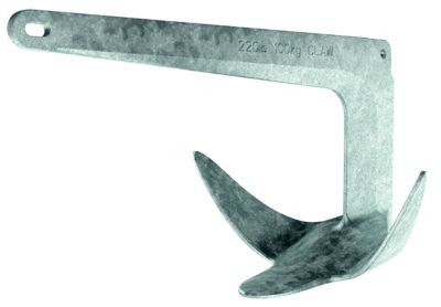LEWMAR  2020202241 2.2 LB. HORIZON CLAW ANCHOR