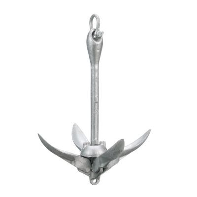 SEACHOICE 41040 FOLDING GRAPNEL ANCHOR-13#'S