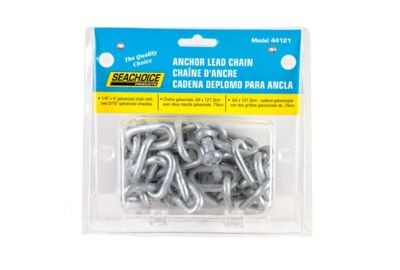 SEACHOICE 44121 ANCHOR LEAD CHAIN-GALV-1/4 X4