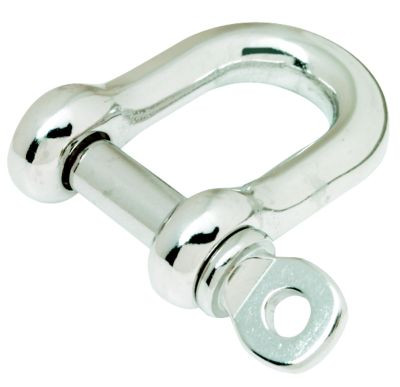 SEACHOICE 50-44591 D SHACKLES-SS-1/4IN
