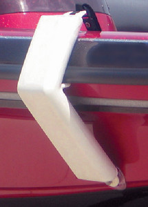 DOCK EDGE DE53311F LOW GUNWALE BOAT FENDERPVCWH