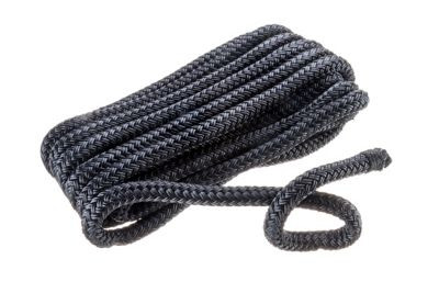 SEACHOICE 40961 FENDER LINE BLACK BRD 3/8IN X6