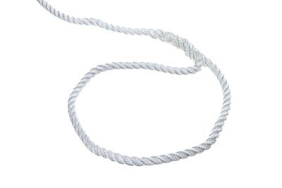 SEACHOICE 42531 NYLON DOCK LINE WH 3/8X25 CLAM