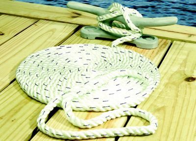 SEACHOICE 47591 DOCK LINE W/TRACER-5/8 X 20'