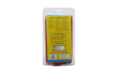 SEACHOICE 39761 DBL BRD DOCK LINE-RED-1/2"X25'