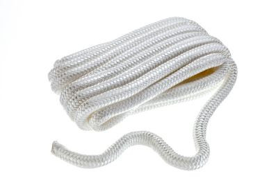 SEACHOICE 47101 DBL BRD DOCK LINE-WHT-3/4"X25'