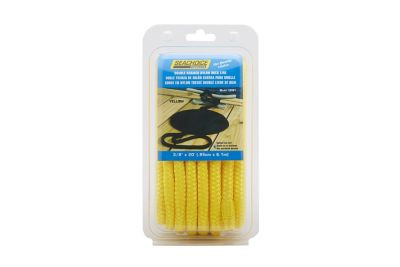 SEACHOICE 39901 DBL BRD DOCK LINE-YLW-3/8"X20'