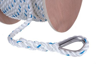 SEACHOICE 47921 ANCH LINE W/TRACER-5/8" X 200'
