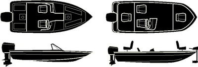SEACHOICE 97311 16-18'FISH & SKI BOAT COVER