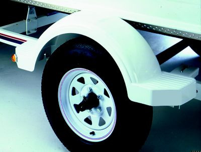 FULTON/WESBAR (CEQUENT) 508573 PLASTIC FENDER 13" TOP WHITE