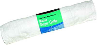 BUFFALO RAGS 63036 COTTON DIAPER CLOTHS ROLL 3/PK