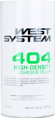 WEST SYSTEMS 404-45 HIGH DENSITY FILLER-43 OZ