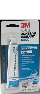 3M 7010325697 5200 SEALANT WHITE 1 OZ.