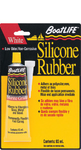 BOAT LIFE 1141 SILICONE TUBE-WHITE
