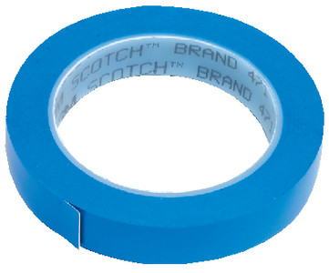 3M 06405 #471 BLUE PLASTIC TAPE 1/4