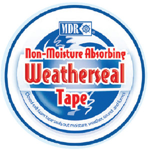 MDR MDR370 WEATHERSEAL TAPE 3/8  X 10'