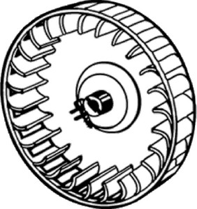 SUBURBAN MFG 350184 COMBUSTION AIR WHEEL