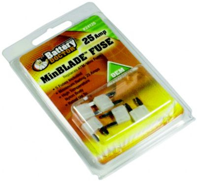 WIRTHCO 24125 FUSE ATM MINI 25A CLEAR 5/PK