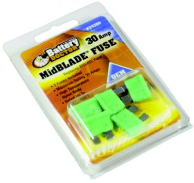 WIRTHCO 24380 FUSE ATO/ATC BLADE 30A 5/PK