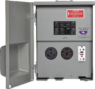 A P PRODUCTS U075CTL010 PWR OUTLET 120V 240A W/BREAKER
