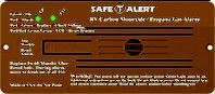 MTI INDUSTRIES 35-742-BR ALARM-12V FLUSH MNT LP-CO BRN