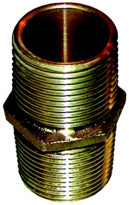 GROCO PN-500 BRONZE CLOSE NIPPLE 1/2"