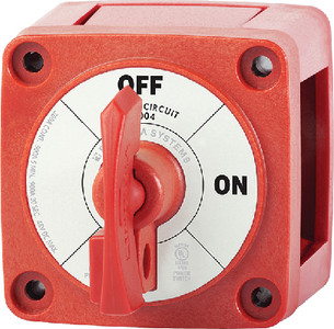 BLUE SEA SYSTEMS 6004 SWITCH BATTERY M ON/OFF LCKBL