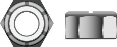SEACHOICE RP-MP1332SC 10-24 NYLON INSRTLOCKNUT 10/BG