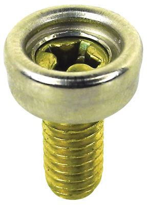 SEACHOICE RP-MP9710SC 10-32X3/8BUTONW/ M/S BRASS4/BG