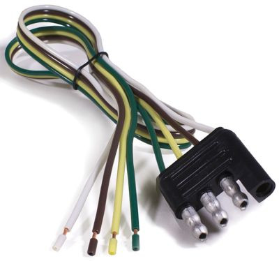 WIRTHCO 80904 TRAILER HARNESS 4 WAY MALE 36"