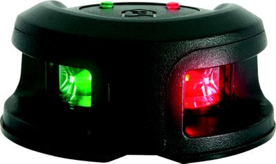 ATTWOOD MARINE NV2002PB-7 LED NAV LIGHT-2NM BICOLOR BLK