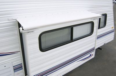 CAREFREE OF COLORADO LH0650042 SLIDEOUT COVER 65" WHT W/RAIL