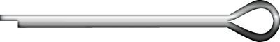SEACHOICE RP-MP31184SC 1/16 X 1/2 COTTER PIN 10/BG