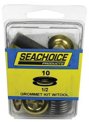 SEACHOICE RP-BP9704SC 1/2 GROMMET KIT W/TOOL 10/PK