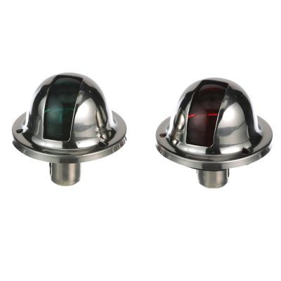SEACHOICE 05121 SIDELIGHT-VERTICAL MNT-POL SS