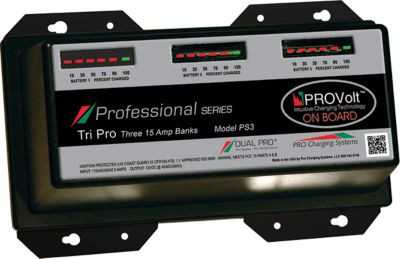 DUAL PRO PS3 DUAL PRO 45 AMPS 3 BANKS