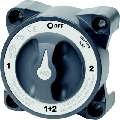 BLUE SEA SYSTEMS 3002-BSS BATTERY SWITCH HD SELECTOR