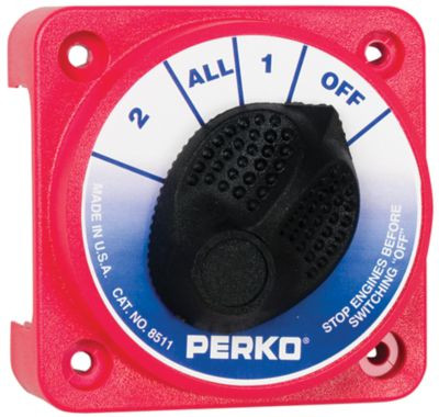 PERKO 8511DP COMPACT BATTERY SWITCH NO LOCK