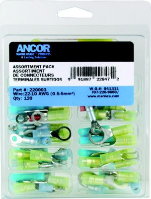 ANCOR 220003 CONNECTOR KIT 120PC