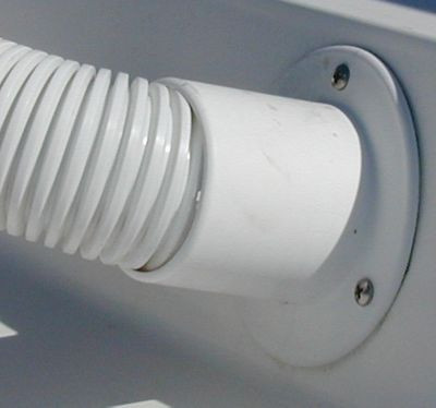 T-H MARINE RF2DP 2  RIGGING FLANGE - WHITE