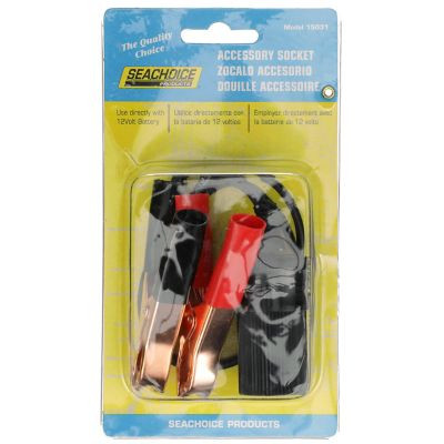 SEACHOICE 15031 ACCESSORY SOCKET/BATTERY CLIP